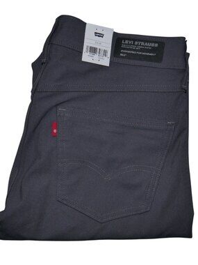 Levi's 511 Slim Fit Tech Pants Men's Size 31x32 Performance Stretch Gray NWT